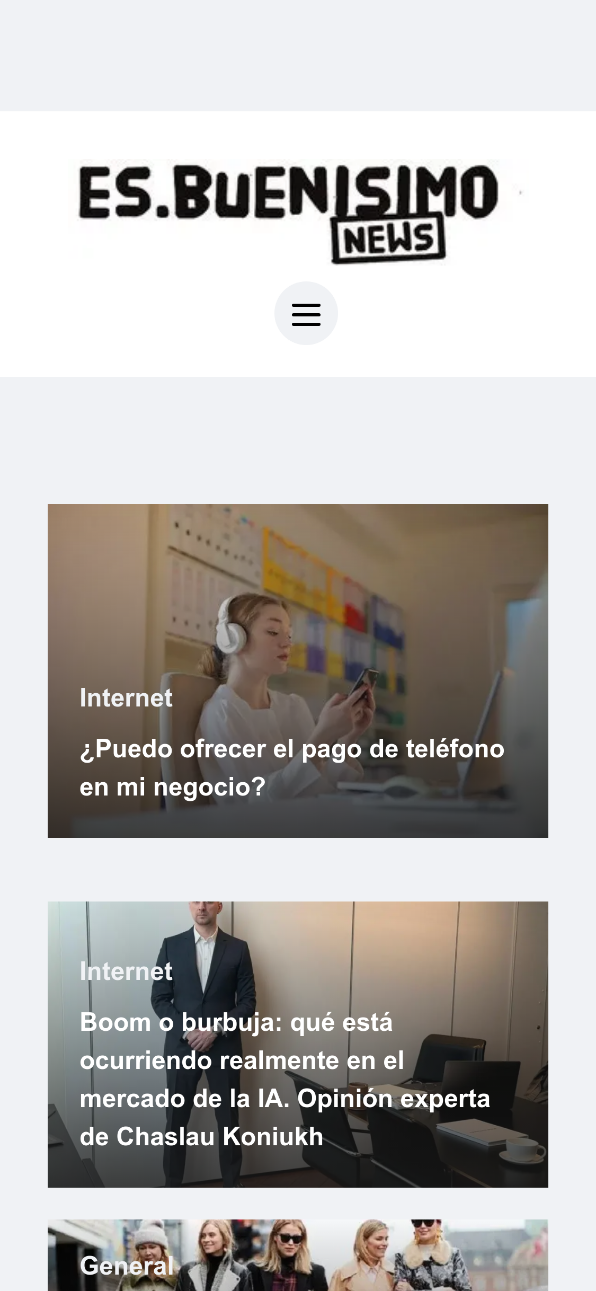 Esbuenisimo News - Versión móvil